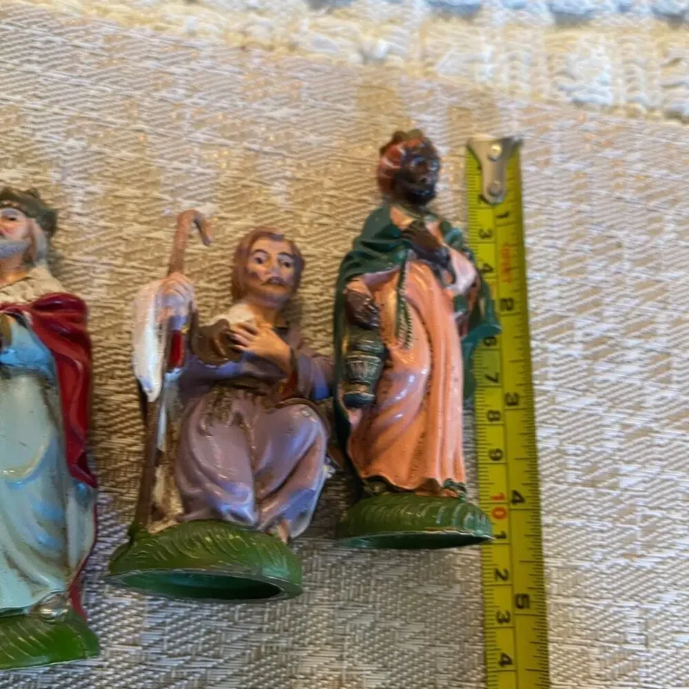 Vintage Fontanini Italian Christmas nativity 5 piece set